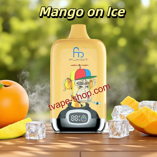 Mango On Ice RandM Digital Box 12000 Vape