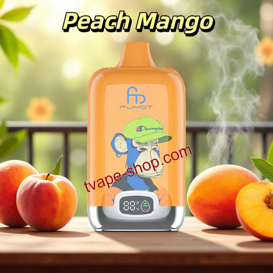 RandM Digital Box 12000 Puffs Peach Mango Vape