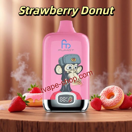 Strawberry Donut RandM Tornado 12000