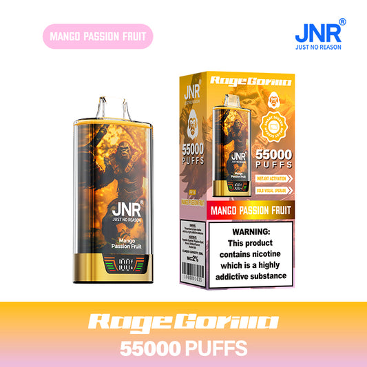 JNR Vape Rage Gorrila 55000 Züge Mango Passion Fruit