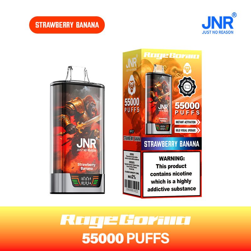 JNR Vape 55000 Züge Strawberry Banana