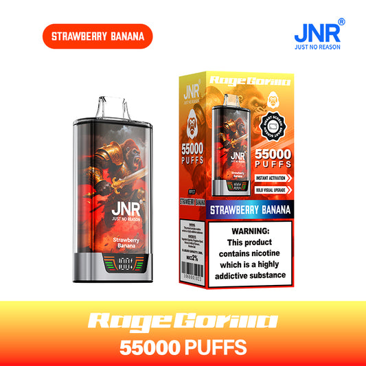 JNR Vape 55000 Züge Strawberry Banana