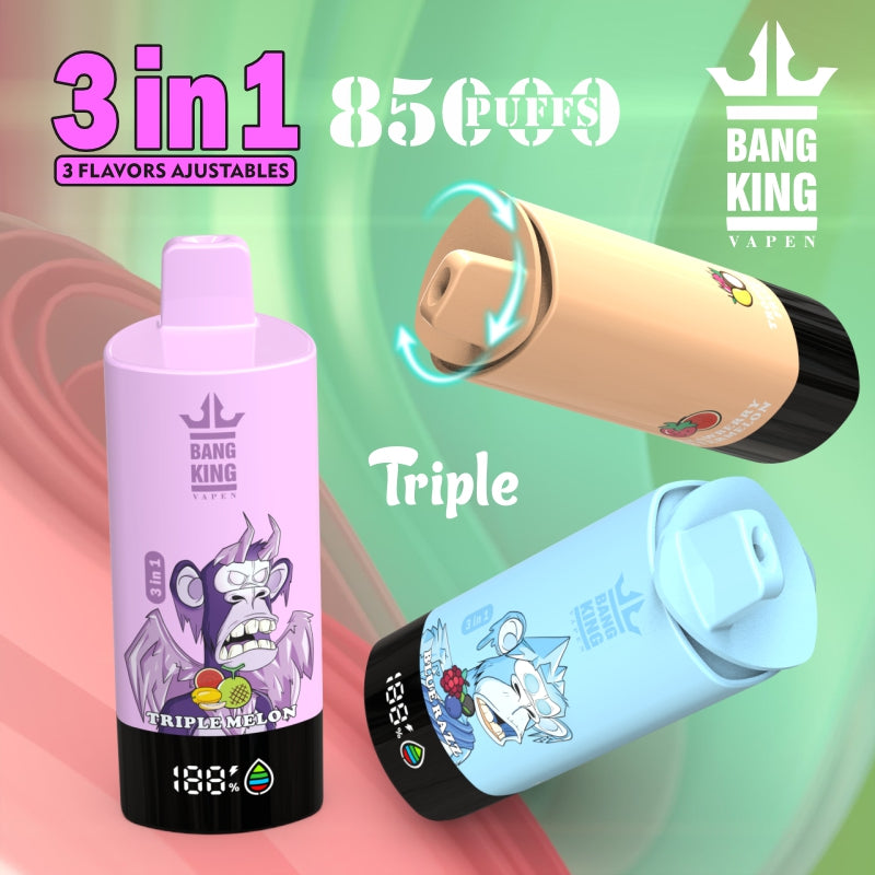 Bang King Triple 85000 3-in-1 Einweg-Vape