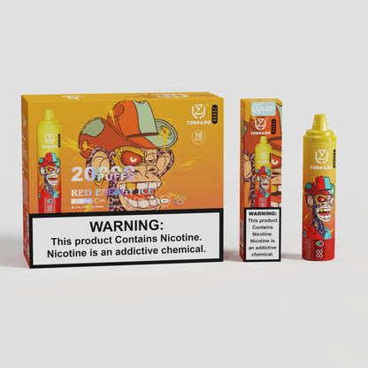 12 Geschmack UZY Tornado 20000 Puffs Vape