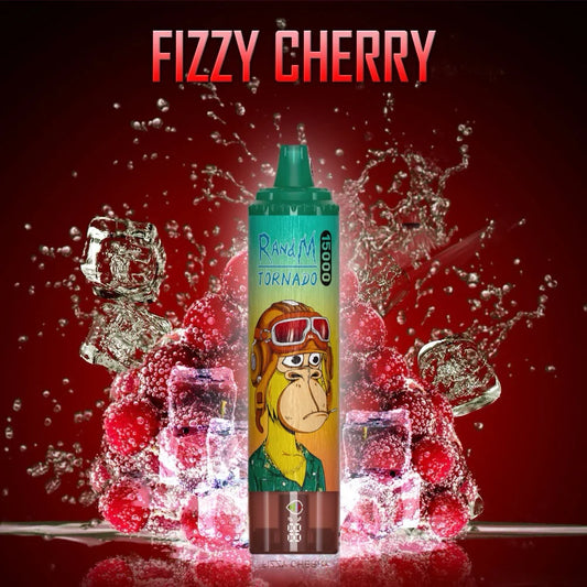 Tornado 15K Vape Fizzy Cherry 850mAh Akku