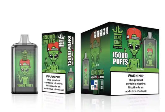Einweg E Zigarette Bang King 15000 Züge Cool Mint