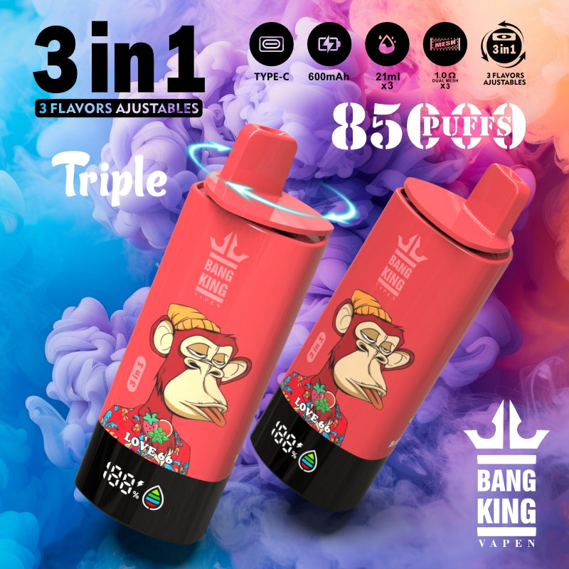 Bang King Triple 85000 3-in-1 Einweg-Vape