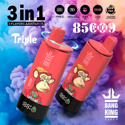 Bang King Triple 85000 3-in-1 Einweg-Vape