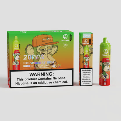 12 Geschmack UZY Tornado 20000 Puffs Vape
