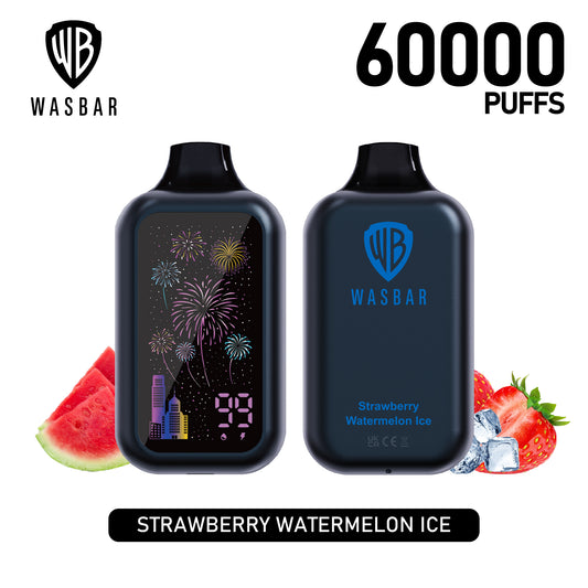 WASBAR 60K Züge Strawberry Watermelon Ice