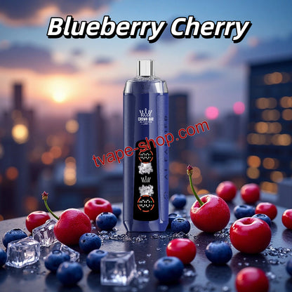 Al Fakher Blueberry Cherry Crown Bar 8000
