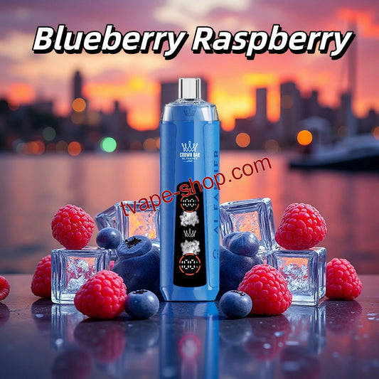 Al fakher Blueberry Raspberry 8000 Puffs Vape
