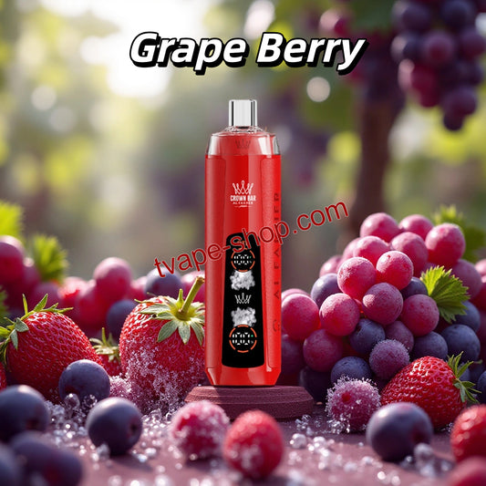 AlFakher Crown Bar Grape Berry 8000 Crystal