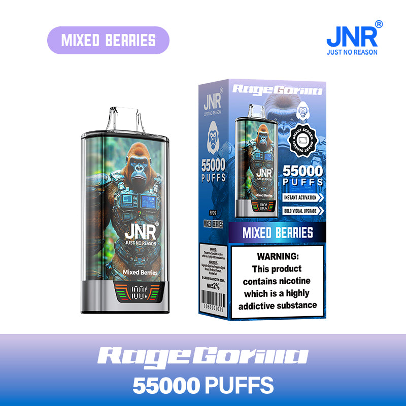 JNR Rage Gorrila 55K Vape Mixed Berries Geschmack