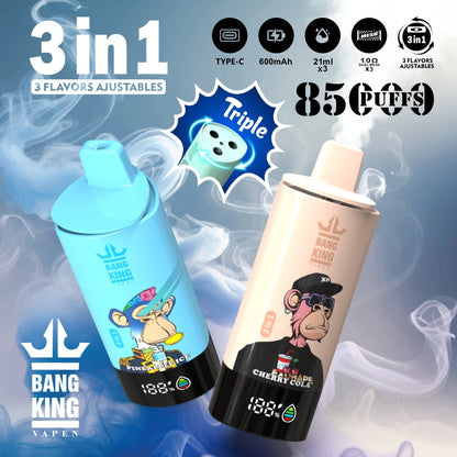 Bang King Triple 85000 3-in-1 Einweg-Vape