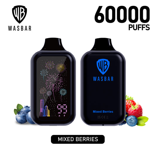 Mixed Berries Geschmack WASBAR 60K Vape