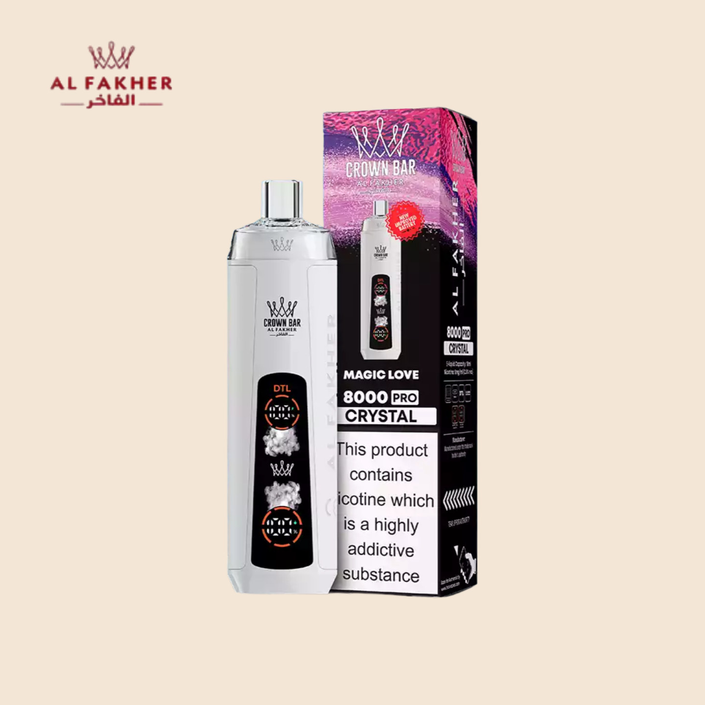 Magic Love Al Fakher Vape 8000