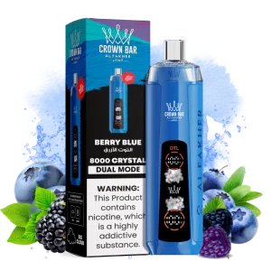 Al Fakher Crown Bar 8000 Puffs Berry Blue Geschmack