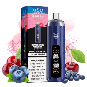 Al Fakher Crown Bar 8000 – Blueberry Cherry