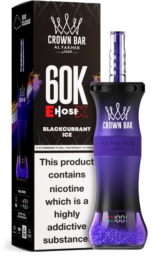Al Fakher Vape 60K Puffs Blackcurrant Ice