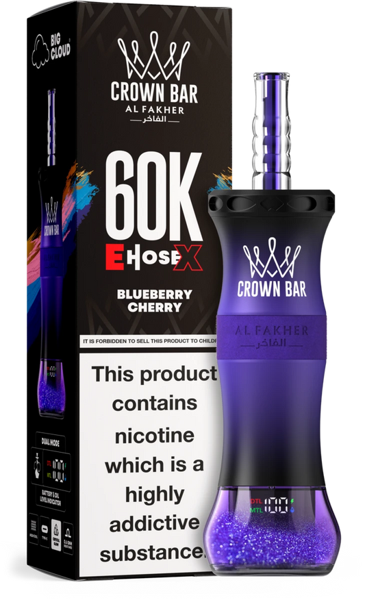 Blueberry Cherry Geschmack Al Fakher E-Hose 60K Vape