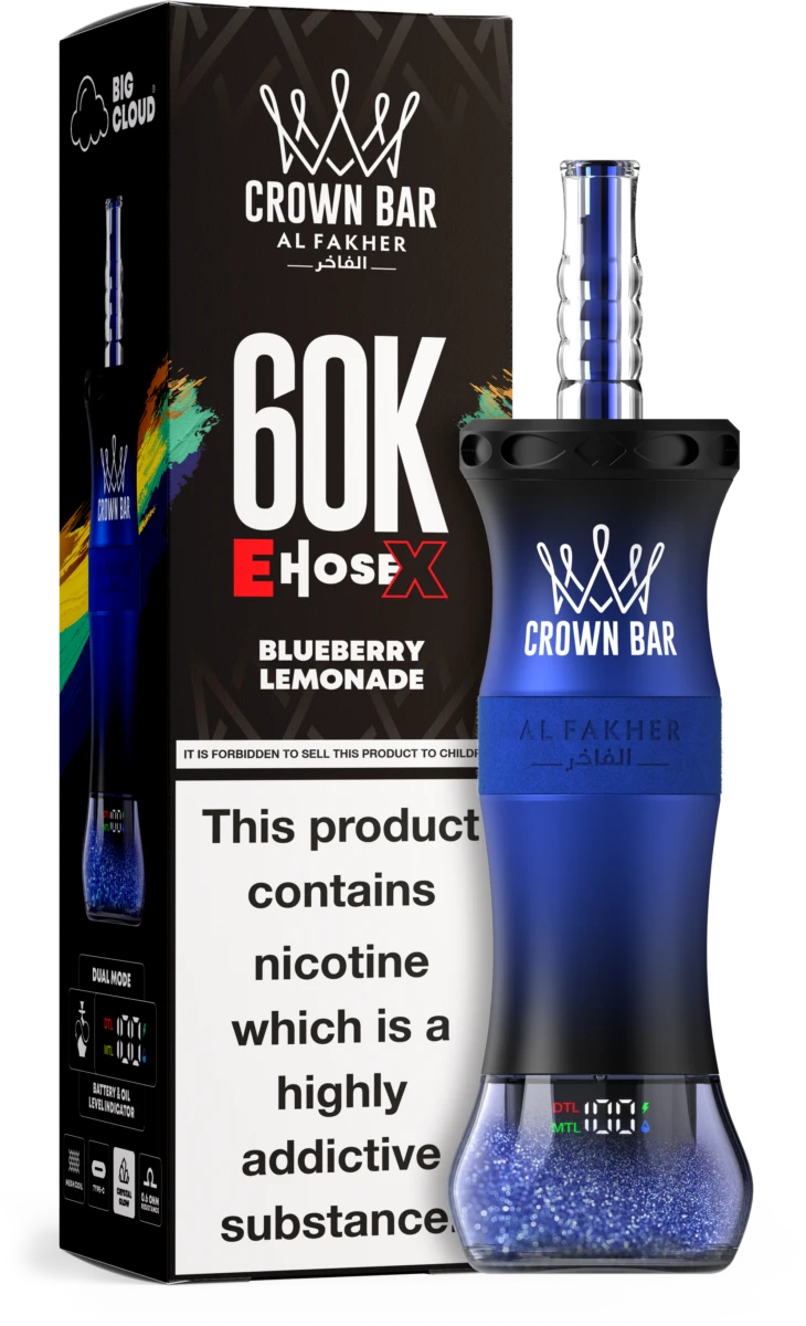 Blueberry Lemonade Geschmack Al Fakher E-Hose 60K Vape