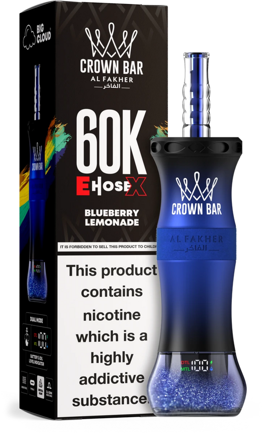 Blueberry Lemonade Geschmack Al Fakher E-Hose 60K Vape