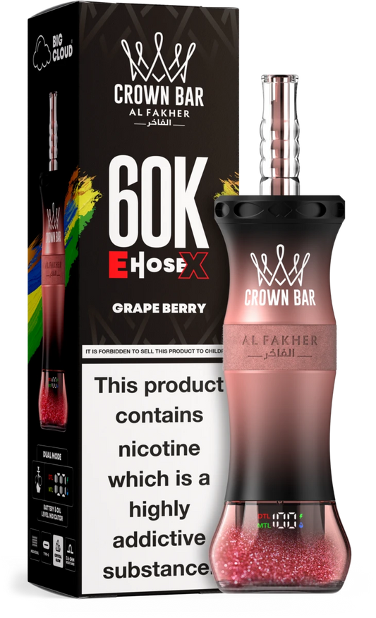 Mesh Coil Al Fakher Vape 60K Puffs GRAPE BERRY