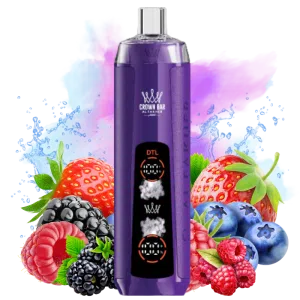 Mixed Berry Al Fakher Vape 8000 Crown Bar Crystal