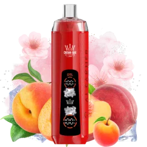 Crown Bar 8000 Peach Ice Al Fakher Vape
