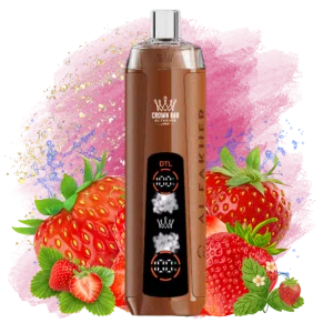 Strawberry Punch Al Fakher Crown Bar 8000 Vape