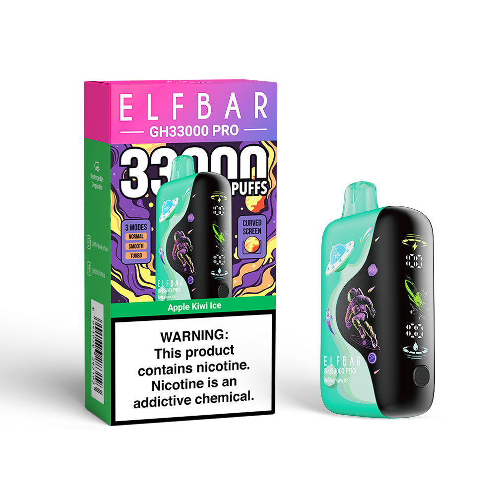 Apple Kiwi Ice Elfbar GH 33000 Pro Vape
