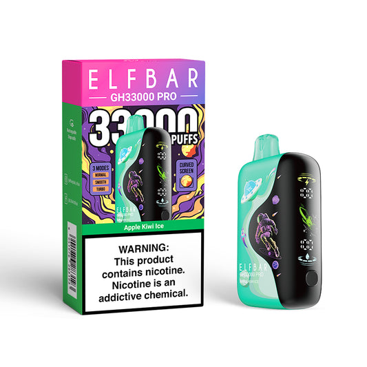 Apple Kiwi Ice Elfbar GH 33000 Pro Vape