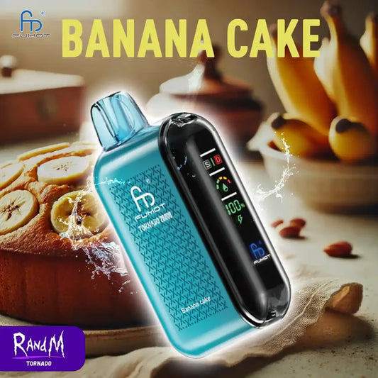RandM Tornado Vape 20000  Züge Banana Cake geschmack