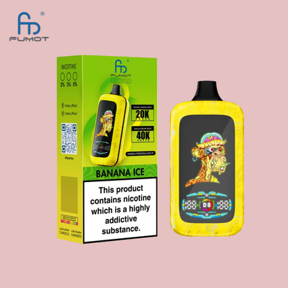 Banana Ice RandM Digital Monkey 20K/40K Vape