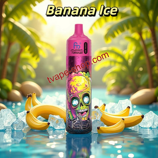Banana Ice RandM Tornado 30K Vape