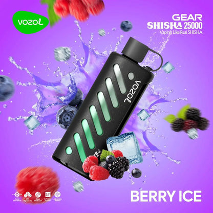 Vozol Gear Shisha 25000 – Berry Ice