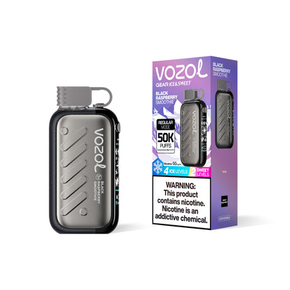 VOZOL Gear 50000 Puffs Black Raspberry Smoothie