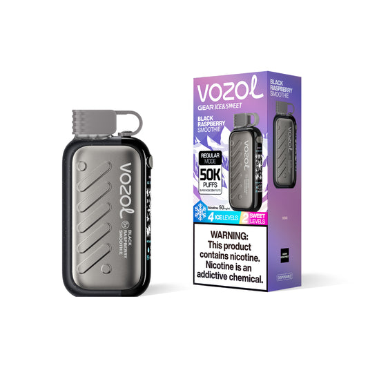 VOZOL Gear 50000 Puffs Black Raspberry Smoothie