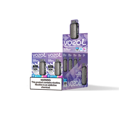 VOZOL Gear 50000 Puffs Black Raspberry Smoothie