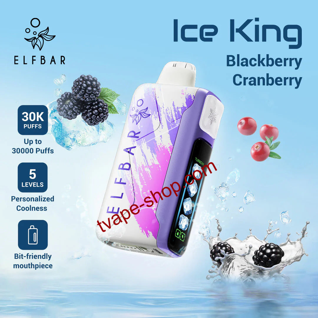 Blackberry Cranberry Elfbar 30000 Ice King