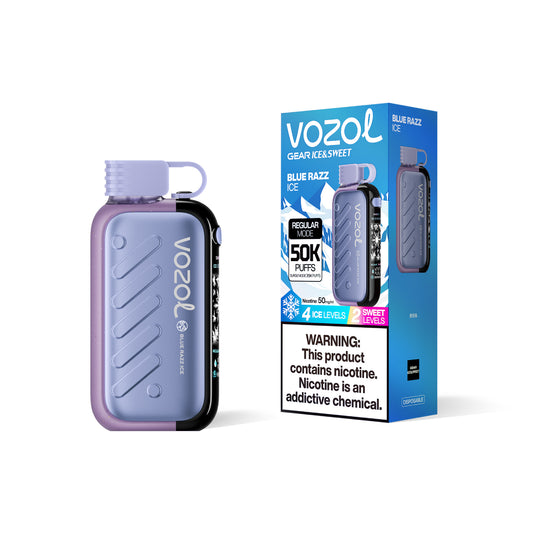 VOZOL Gear 50000 Vape Blue Razz Ice Geschmack
