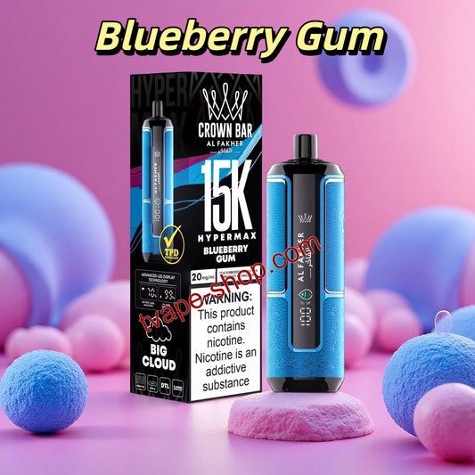 Blueberry Gum Al Fakher Vape 15000