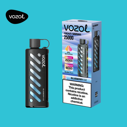 Vozol 25K Blueberry Ice DTL-Einweg-Vape 