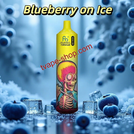 Blueberry on Ice RandM Tornado 30K Vape