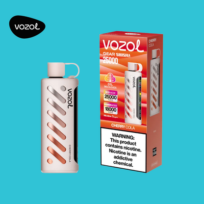 Vozol Gear Shisha 25K Puffs Cherry Cola