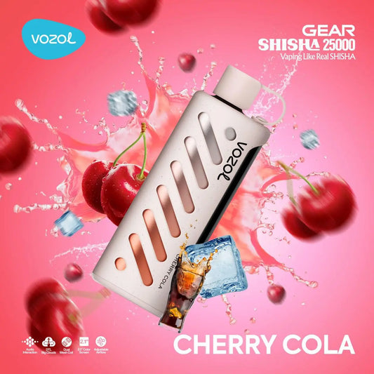 Vozol Gear Shisha 25K Puffs Cherry Cola