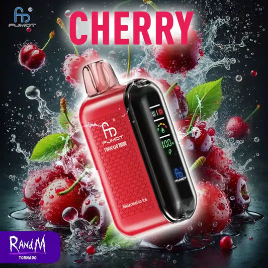 Fumot Tornado 20K Cherry Super große Kapazität Vape