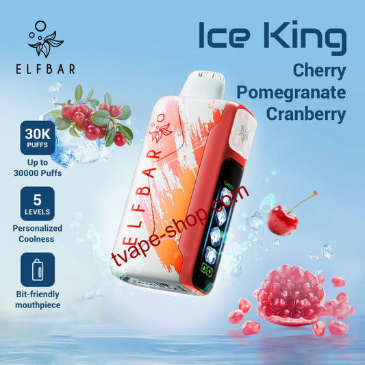Cherry Pomegranate Cranberry Elf Bar 30000 Vape