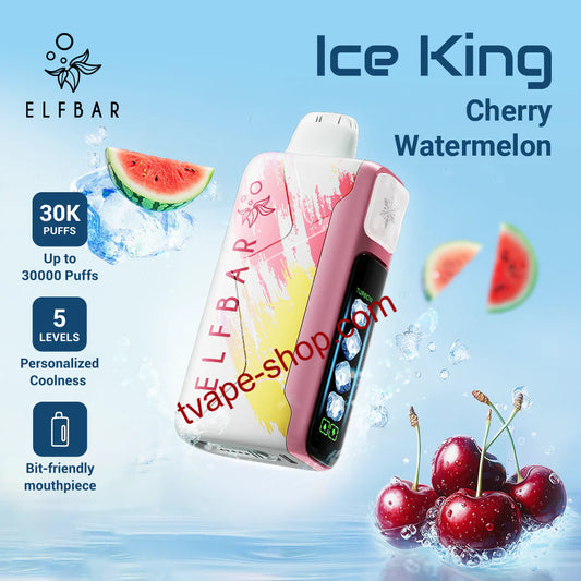 Cherry Watermelon ElfBar Ice King 30000